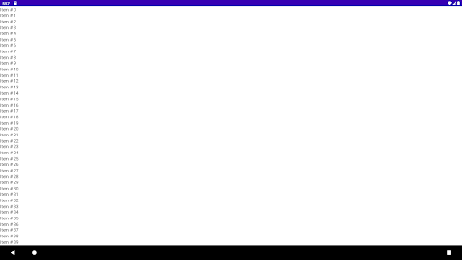 Android application Compose Testing screenshort