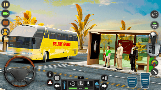 Modern Bus Simulator Drive 3D: New Bus Games Free 0.53 Screenshots 9