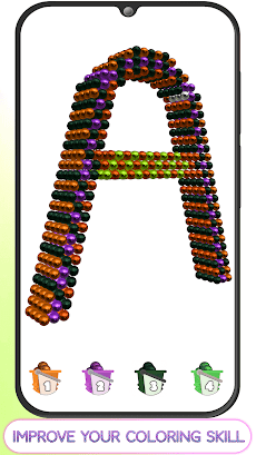 Alphabets Magnet World 3D:ASMRのおすすめ画像5