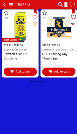 Android application Link Beverages screenshort