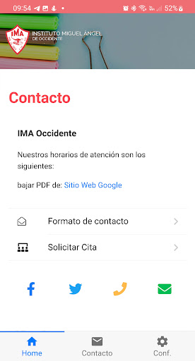 IMA Occidente Screen 2