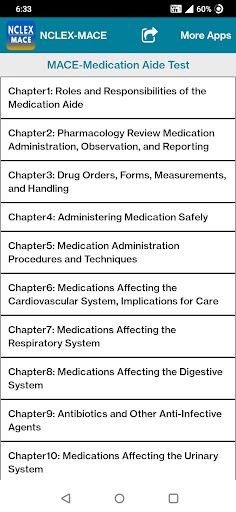 NCLEX-MACE Medication Aide Screen 2