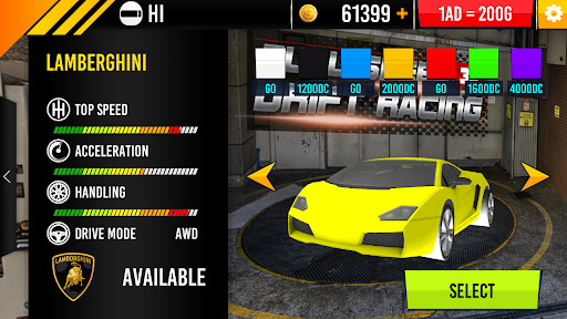 Real car action with slow motion in new york city