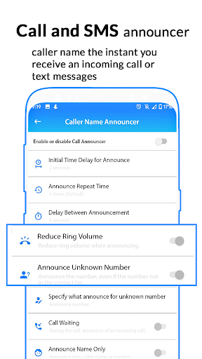 Caller Name Announcer Screen 3