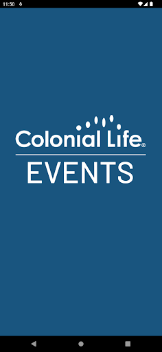 Android application Colonial Life Events screenshort