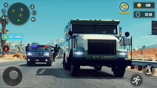 US City Police Car Chase Games Screen 3