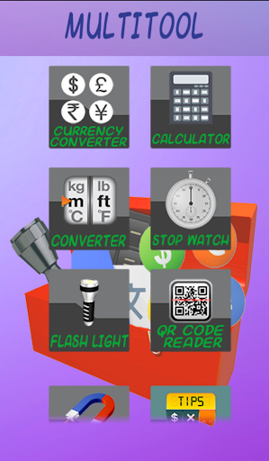 Android application Multi Tool screenshort