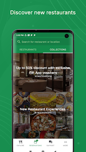 Eat - Restaurant Reservations Screenshot