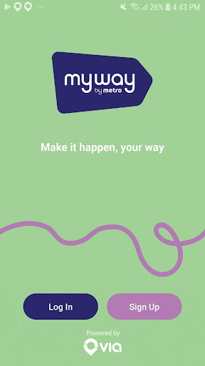Android application MyWay by Metro Timaru screenshort