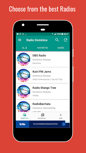 Dominica Radio Screen 3