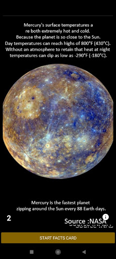Planet Mercury Screen 3