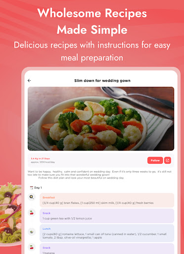 Screenshot of Weight Loss Planner: DietPlan