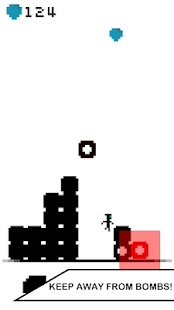 Evade - Block falling survival retro graphics game Screenshot