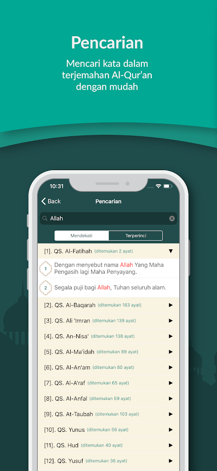 #6. Al Quran Indonesia (Android) By: PT Dalfindo Cipta Karya