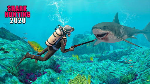 Survivor Sharks Game: Shooting Hunter Action Games screenshots 1