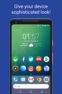 Pireo - Pixel/Pie Icon Pack Captura de pantalla