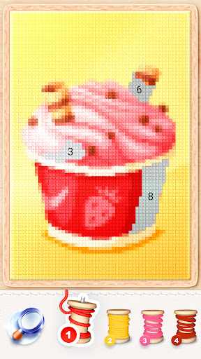 Magic Cross Stitch: Pixel Art - Art & Design - apps