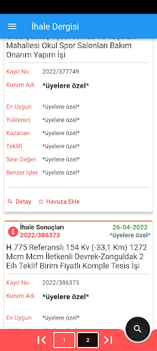 İhale Dergisi Screen 2