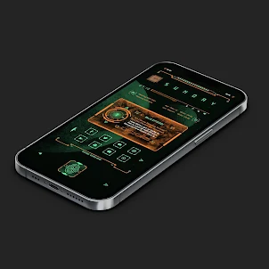 Cyber KLWP theme - NEON SPACE