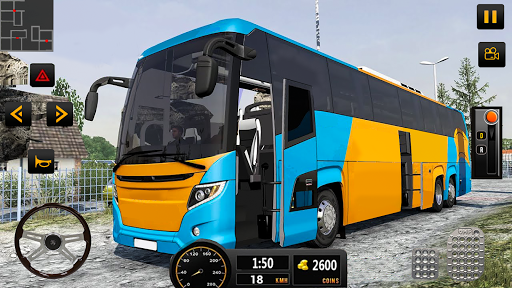 Luxury Tourist City Bus Driver ud83dude8c Free Coach Games  screenshots 2