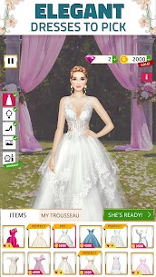 Super Wedding Dress Up Stylist APK MOD (Dinero Ilimitado) 3