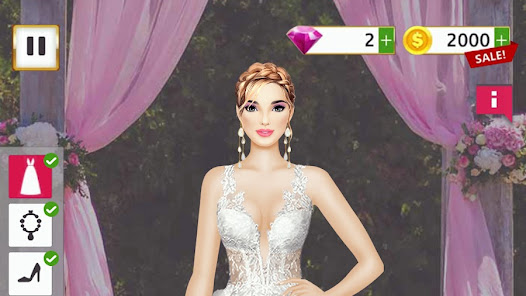 Super Wedding Dress Up Stylist Mod APK 4.4 (Remove ads)(Unlimited money)(Mod Menu) Gallery 2