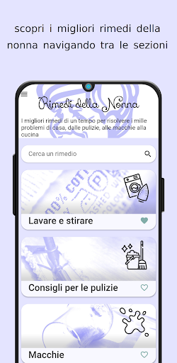 Android application Rimedi della Nonna (pro) screenshort