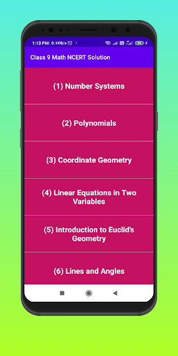 Class9 Math NCERT हल Offline Screen 2