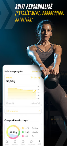 Android application Fitness Park App screenshort