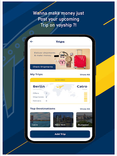 VoyShip - ship with travelers