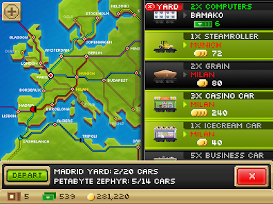 Screenshot 12 Pocket Trains - Enterprise Sim android