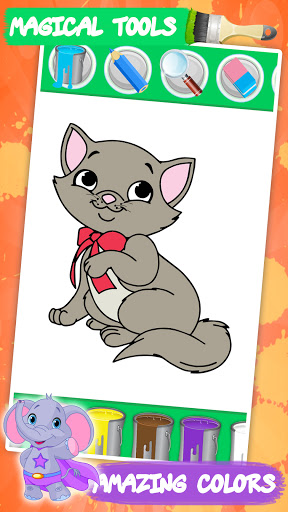 Code Triche Jeux de dessin: Livre de coloriage animaux enfants (Astuce) APK MOD screenshots 1