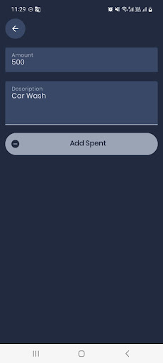 WiWiExpenseManager Screen 3