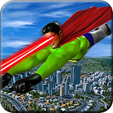 Eye Laser Superhero: Strange Flying Action Hero icon