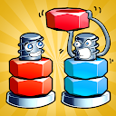 Nuts &amp;amp; Bolts Sort : Screw Toys APK