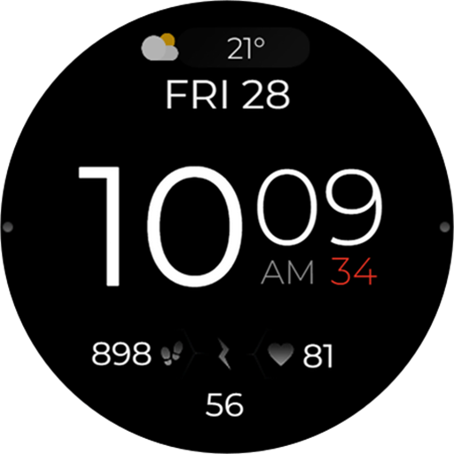 Battery Digital Watch Face logo