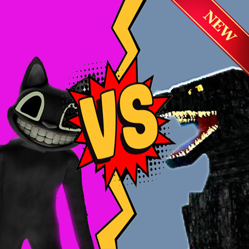 Cartoon Cat vs Godzilla 3D