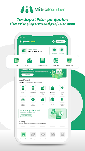 Mitra Konter Agen Pulsa Murah Screen 2