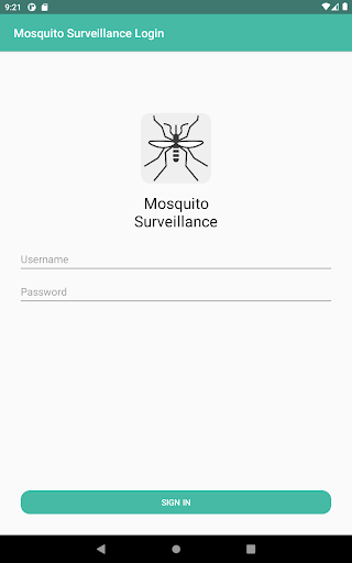 Android application Victoria Health Mosquito Atlas screenshort