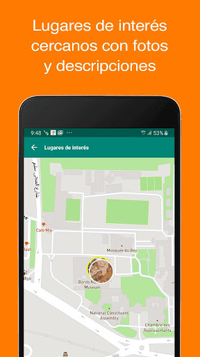 Vista previa de la aplicación