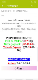 Pronostics Courses poster 6