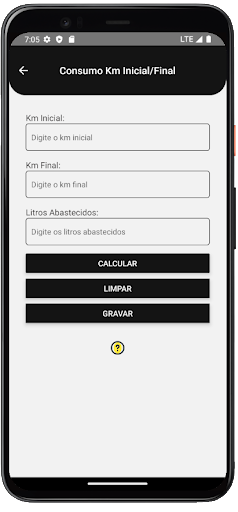 Calculadora Combustível - Km/L Screen 2