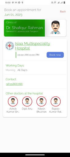ISSIA CARE Screen 3