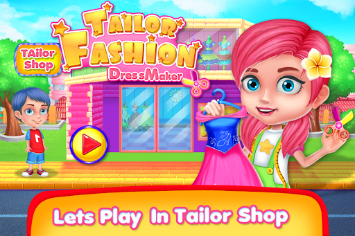 Android application Tailor Fashion Dressmaker Girl screenshort