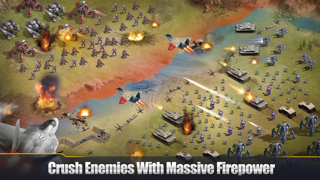 Age of Warpath: Global Warzone 1.3.0 APK + Мод (Unlimited money) за Android
