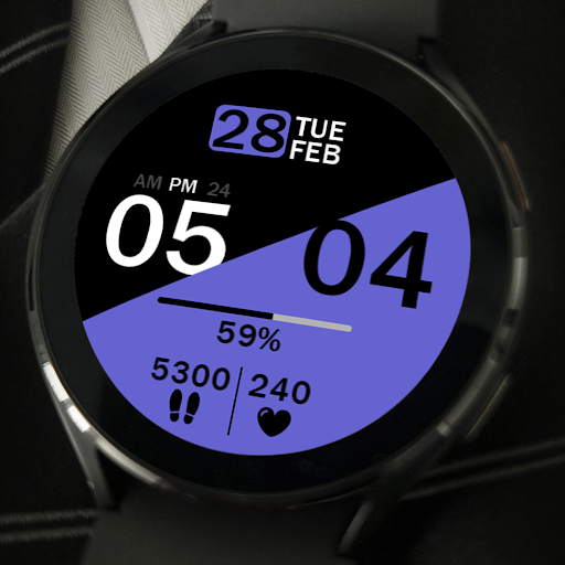 Key030 Digital Watch Face screenshot 5