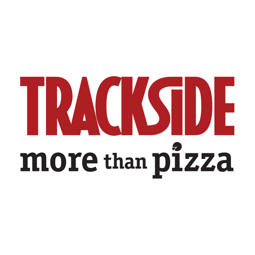 Trackside Pizza logo