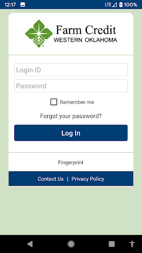 Android application FCWOK eBanking App screenshort