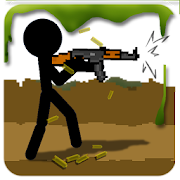 Stickman and gun