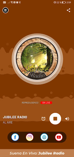Jubilee radio Screen 2